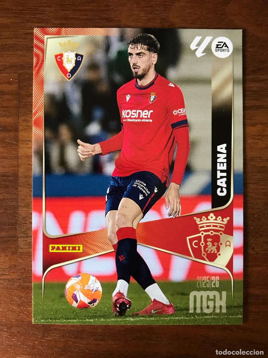 Cromos de f&uacute;tbol: ALEJANDRO CATENA - OSASUNA - 257 - PANINI MEGACRACKS 2025 2026 25 26