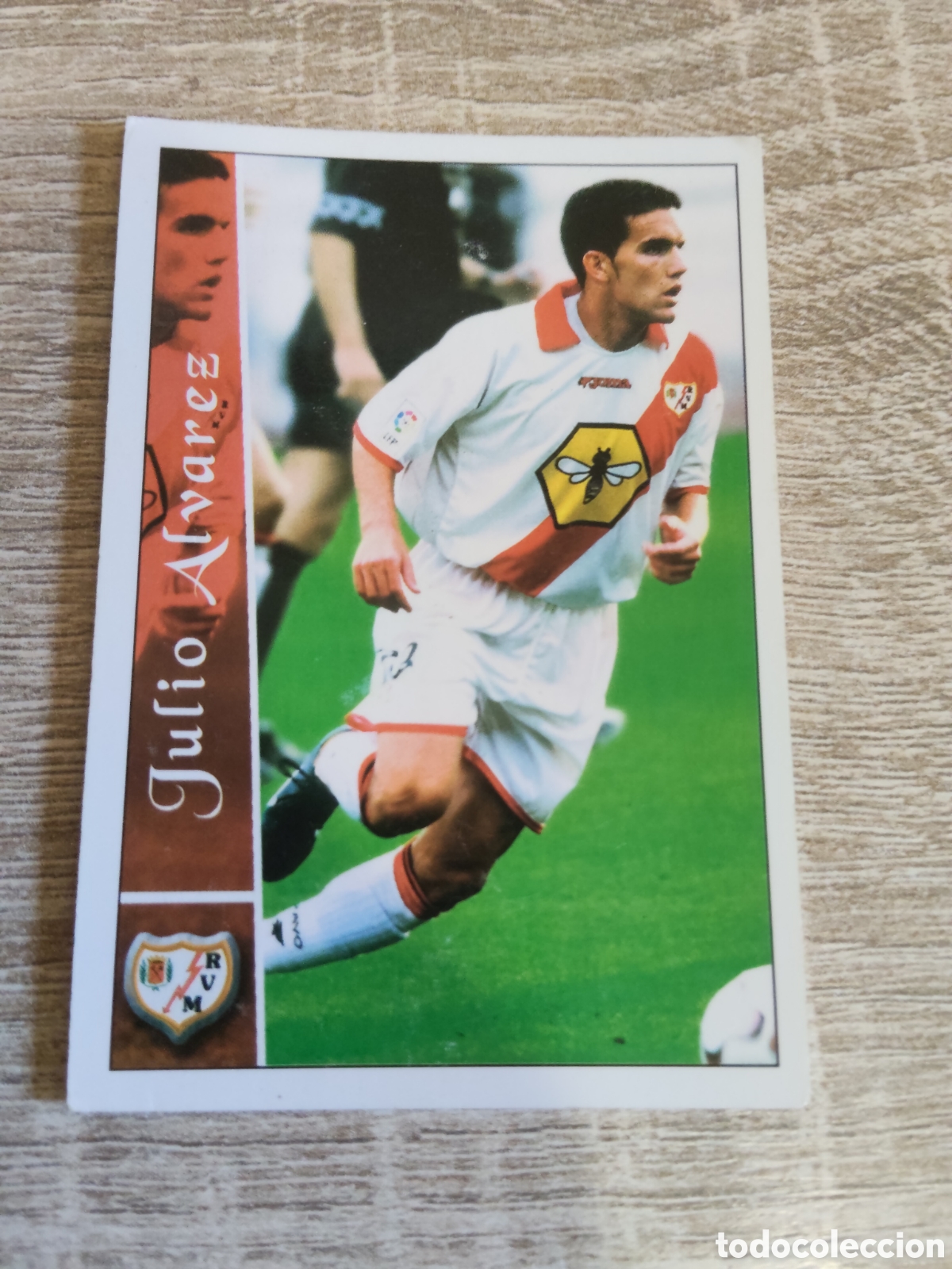 Cromos de f&uacute;tbol: Mundicromo las fichas de la liga 2002 2003 02 03 288 Julio &Aacute;lvarez Rayo Vallecano
