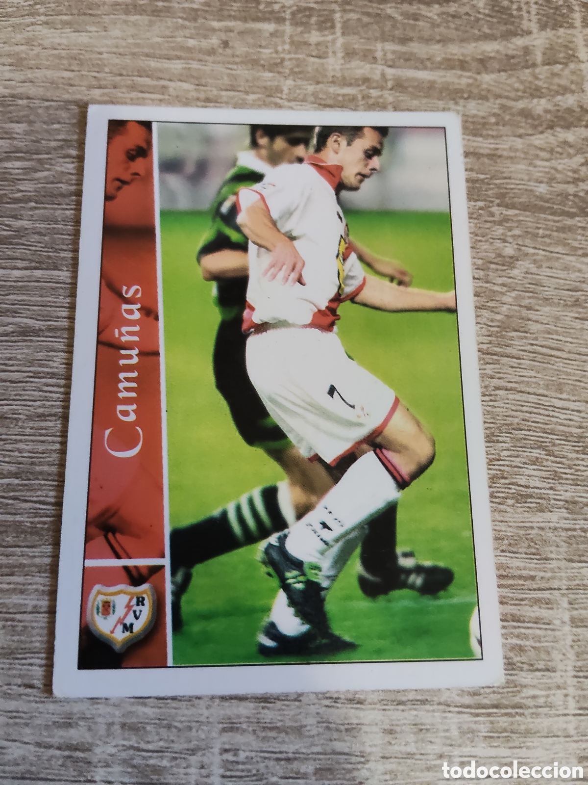 Fu&szlig;ball-Sticker: Mundicromo las fichas de la liga 2002 2003 02 03 290 Camu&ntilde;as Rayo Vallecano