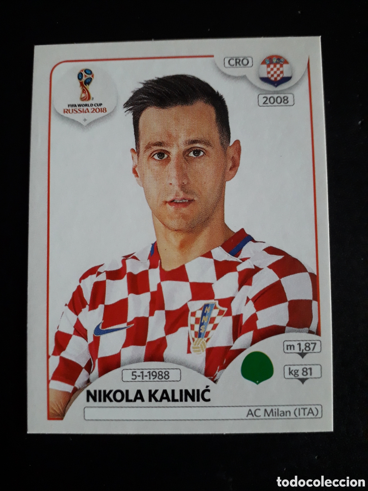 Cromos de f&uacute;tbol: KALINIĆ CROACIA MUNDIAL F&Uacute;TBOL RUSIA RUSSIA 2018 N&deg; 329 PANINI SIN PEGAR PEDIDO M&Iacute;NIMO 3&euro;