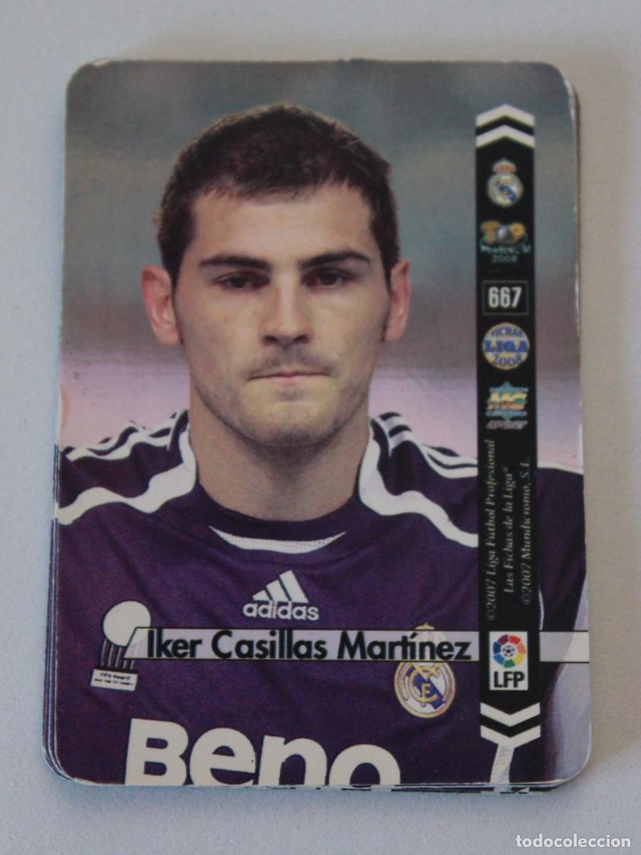 Cartes &agrave; collectionner de Football: Iker Casillas Real Madrid CF Megacracks 2007-2008 N&ordm; 667