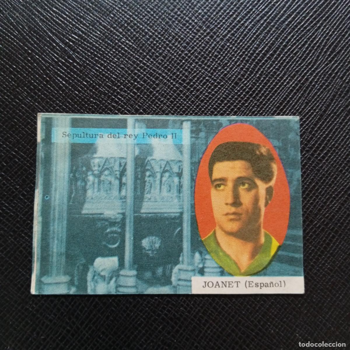 Cartes &agrave; collectionner de Football: JOANET ESPA&Ntilde;OL FHER 1963 1964 CROMO FUTBOL 63 64 LIGA - DESPEGADO - A77 PG27