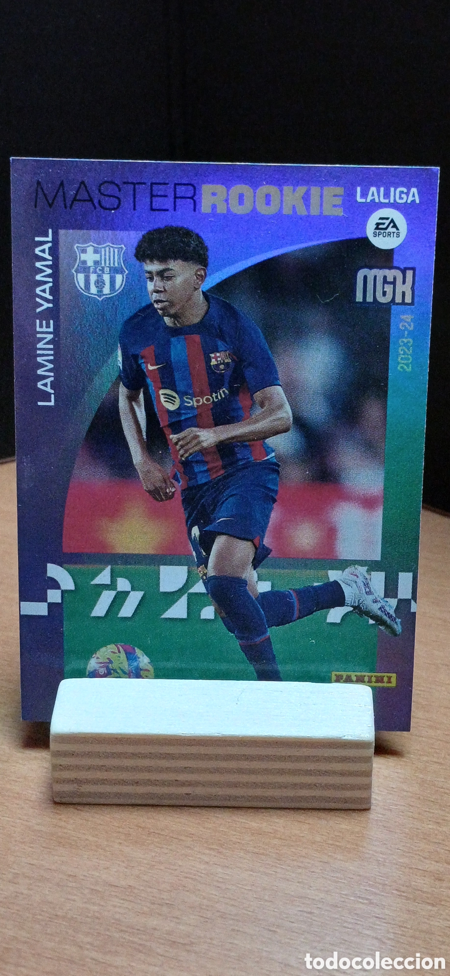 Cromos de f&uacute;tbol: Master Rookie Lamine Yamal 423 MGK 2023/24