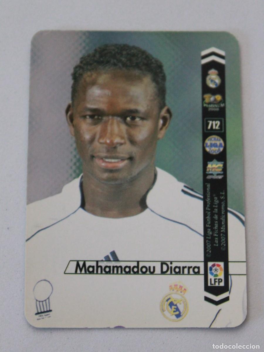 Cromos de f&uacute;tbol: Mahamadou Diarra Real Madrid CF Megacracks 2007-2008 N&ordm; 712