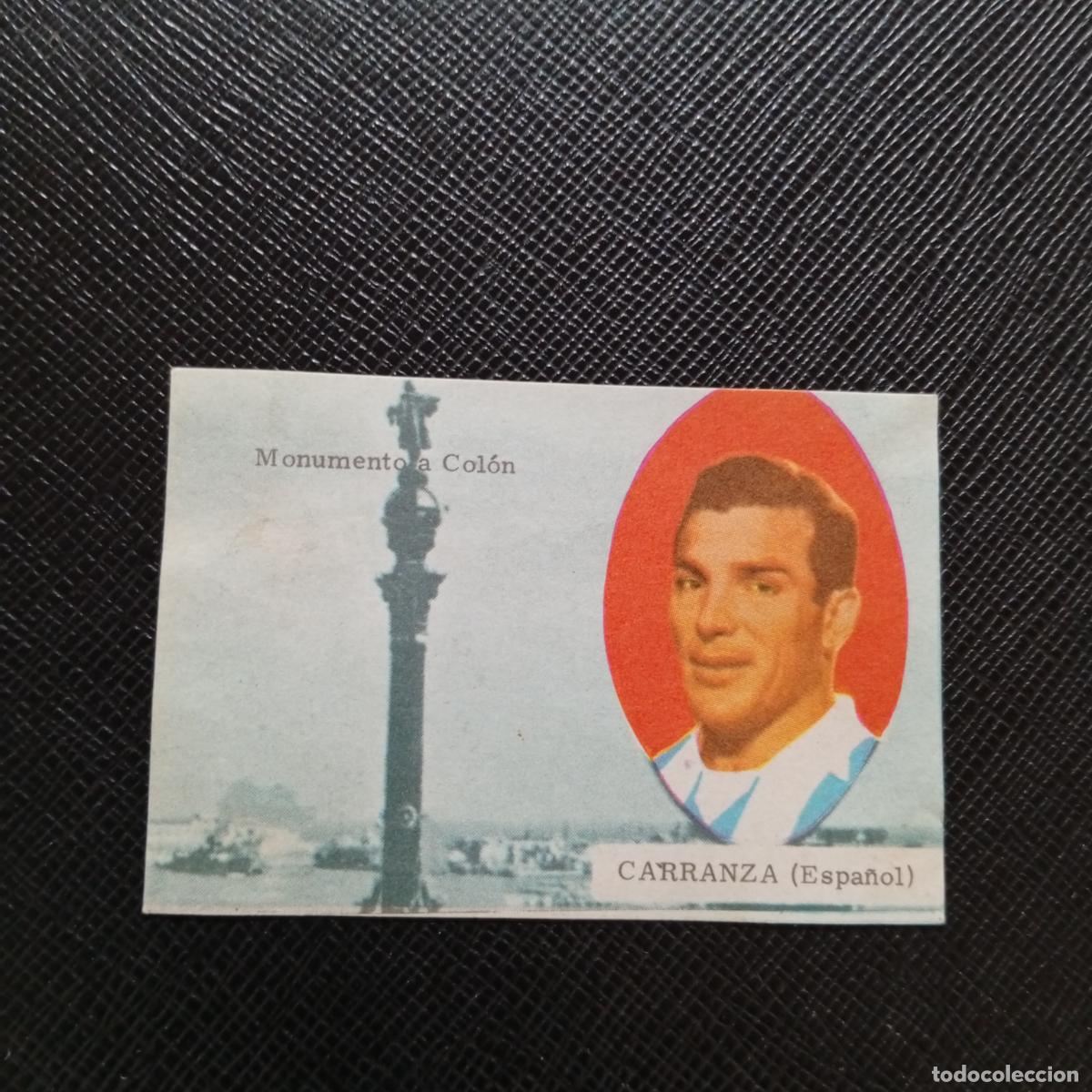 Cromos de f&uacute;tbol: CARRANZA ESPA&Ntilde;OL FHER 1963 1964 CROMO FUTBOL 63 64 LIGA - DESPEGADO - A76 PG1