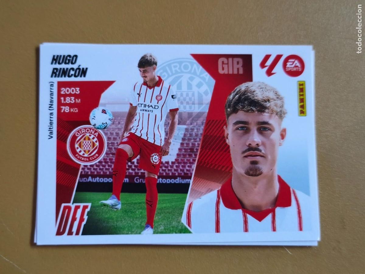 Cromos de f&uacute;tbol: hugo rincon, liga 2025 26 ultimos fichajes
