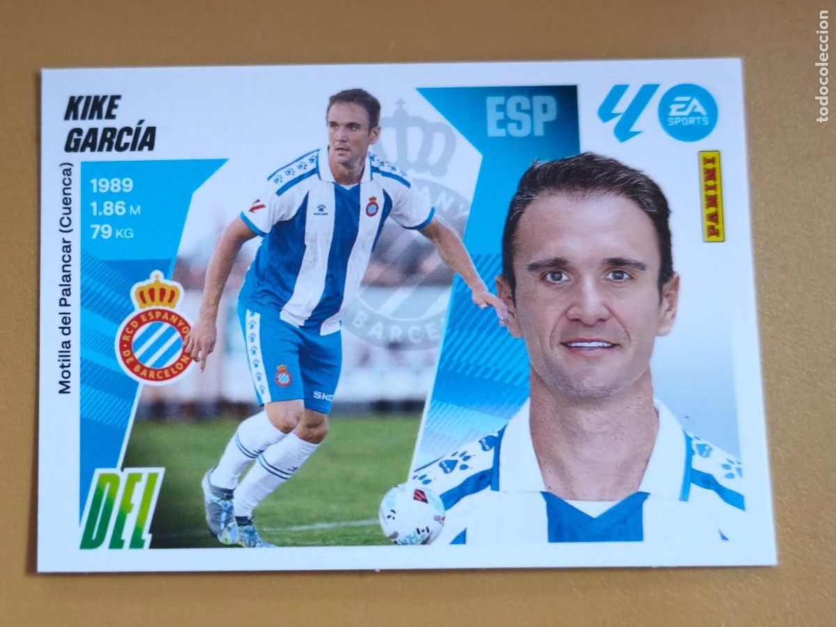 Cromos de f&uacute;tbol: kike garcia, liga 2025 26 ultimos fichajes