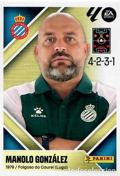 Cromos de f&uacute;tbol: CROMO PANINI LIGA ESTE 26 27 - N&ordm; 2 - MANOLO GONZ&Aacute;LEZ - ESPANYOL