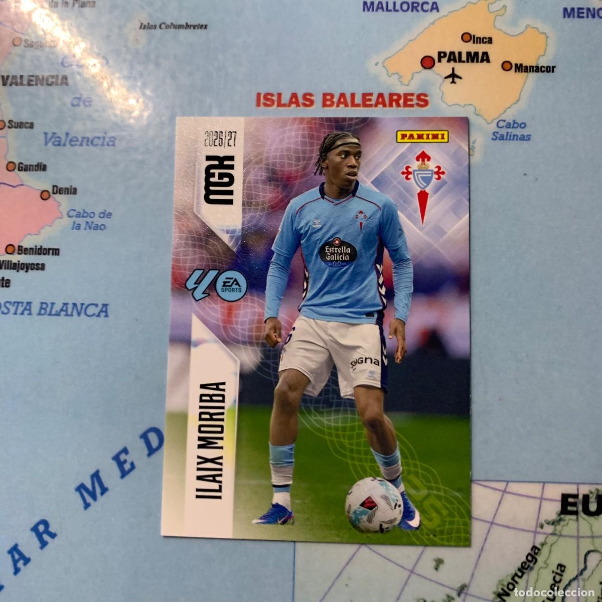 Cromos de f&uacute;tbol: Ilaix Moriba n&uacute;mero 118 del Celta megacracks 26-27 2026-2027