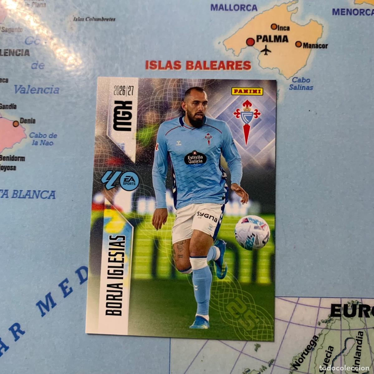 Cromos de f&uacute;tbol: Borja Iglesias n&uacute;mero 125 del Celta megacracks 26-27 2026-2027