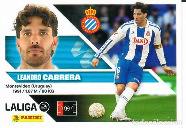 Cromos de f&uacute;tbol: CROMO PANINI LIGA ESTE 26 27 - N&ordm; 8 - CABRERA - ESPANYOL