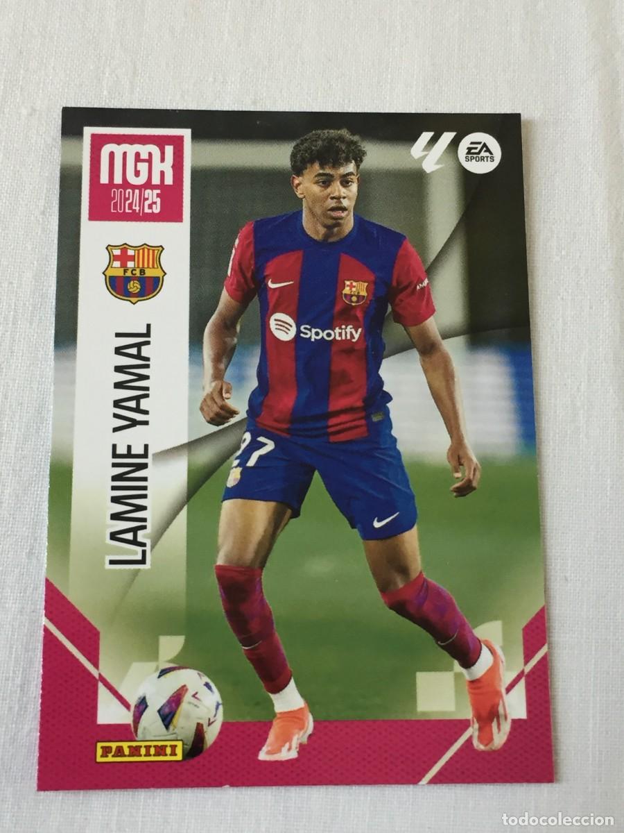 Cromos de f&uacute;tbol: 89 LAMINE YAMAL DEL BARCELONA 2024 2025 MEGACRACKS 24 25 PANINI