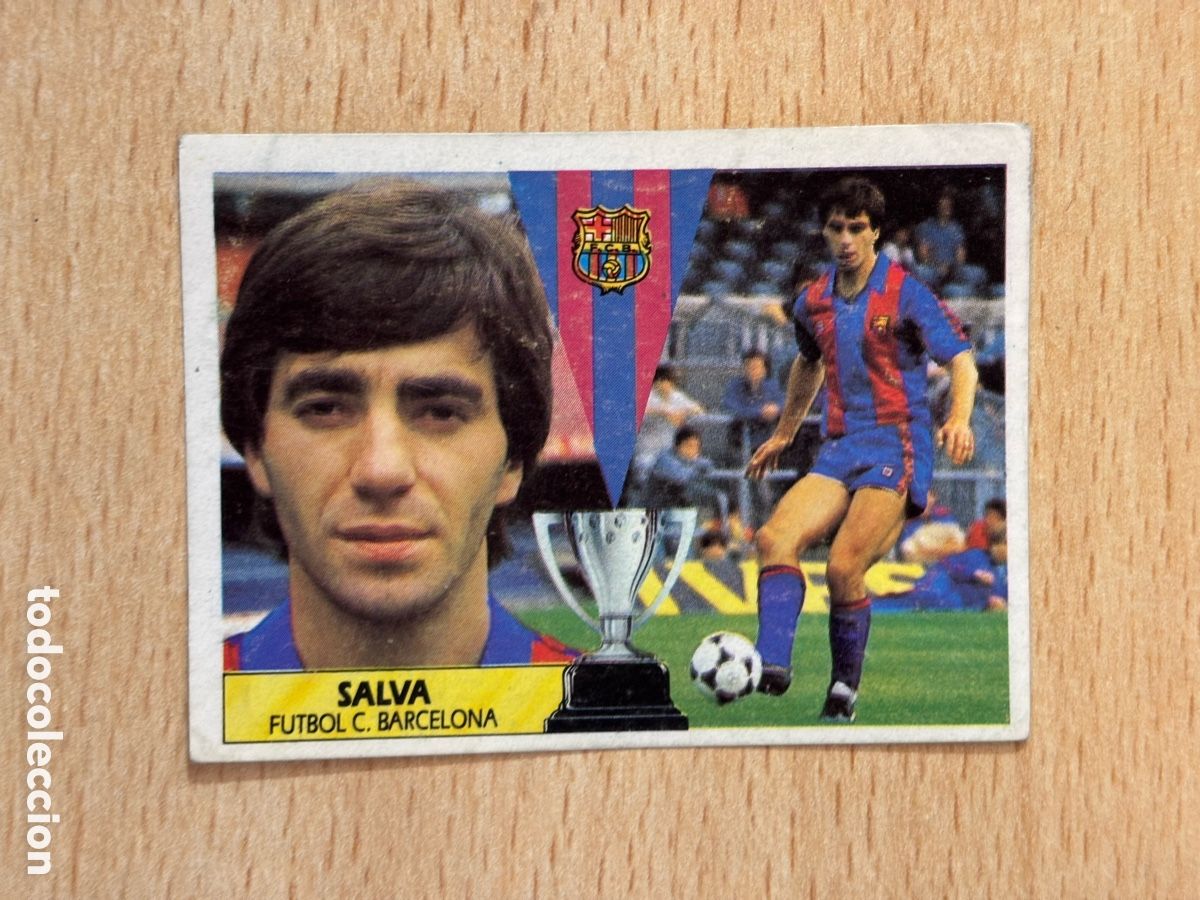 Figurine di Calcio: Salva FC Barcelona Ed. Este 87 88 sin pegar Nico