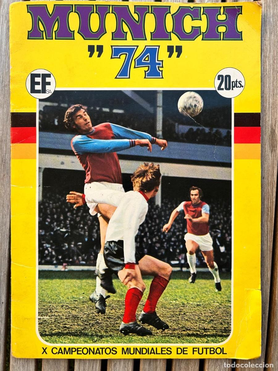 Fu&szlig;ball-Sticker: ALBUM MUNDIAL FUTBOL MUNICH 74 FHER