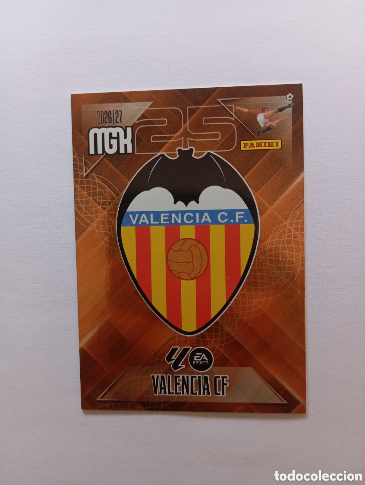 Fu&szlig;ball-Sticker: 343 ESCUDO VALENCIA PANINI MEGACRACKS 26 27