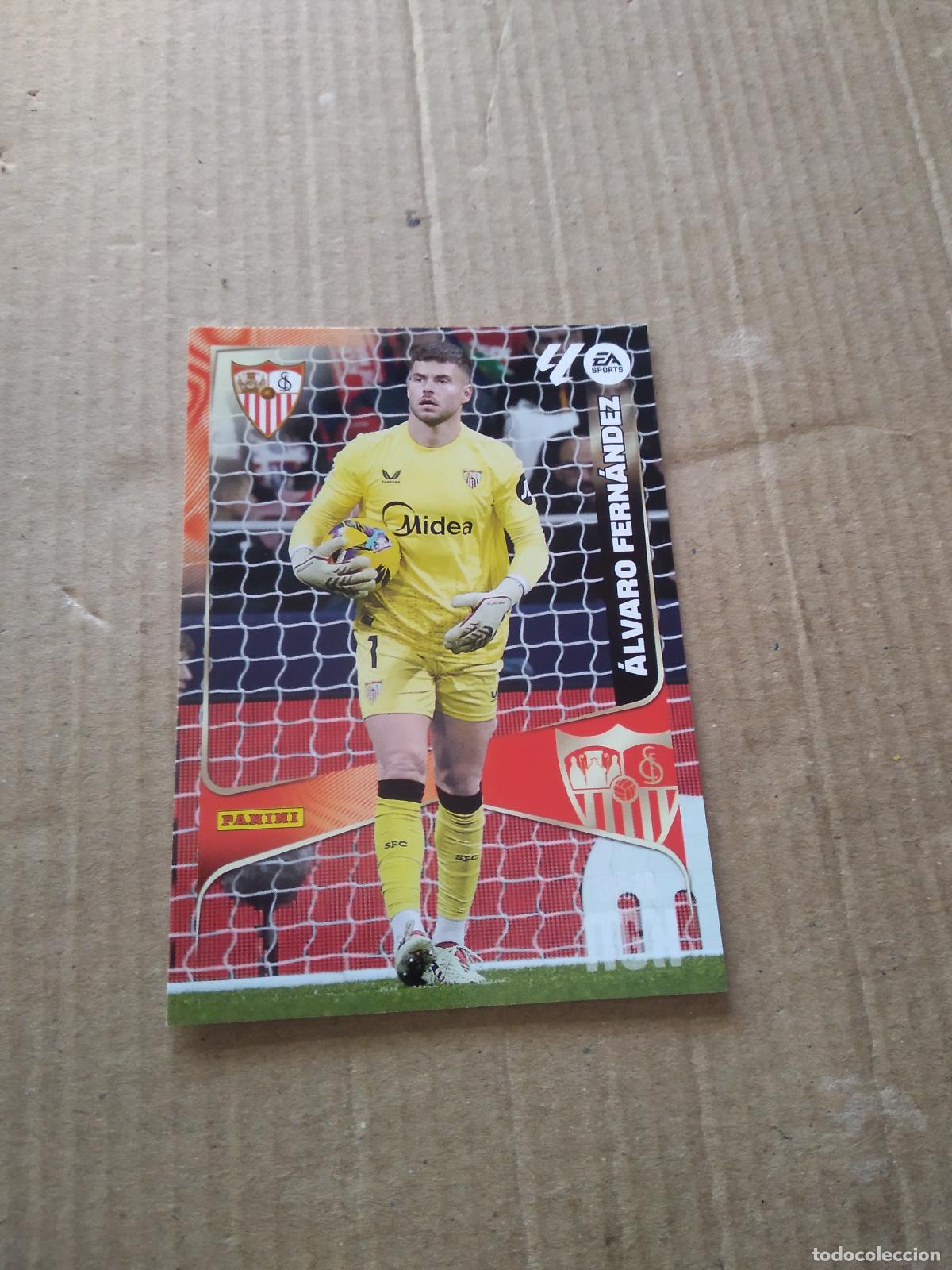 Fu&szlig;ball-Sticker: 327 ALVARO FERNANDEZ SEVILLA CROMO FUTBOL PANINI LIGA MGKS 25-26 MEGACRACKS 2025-2026