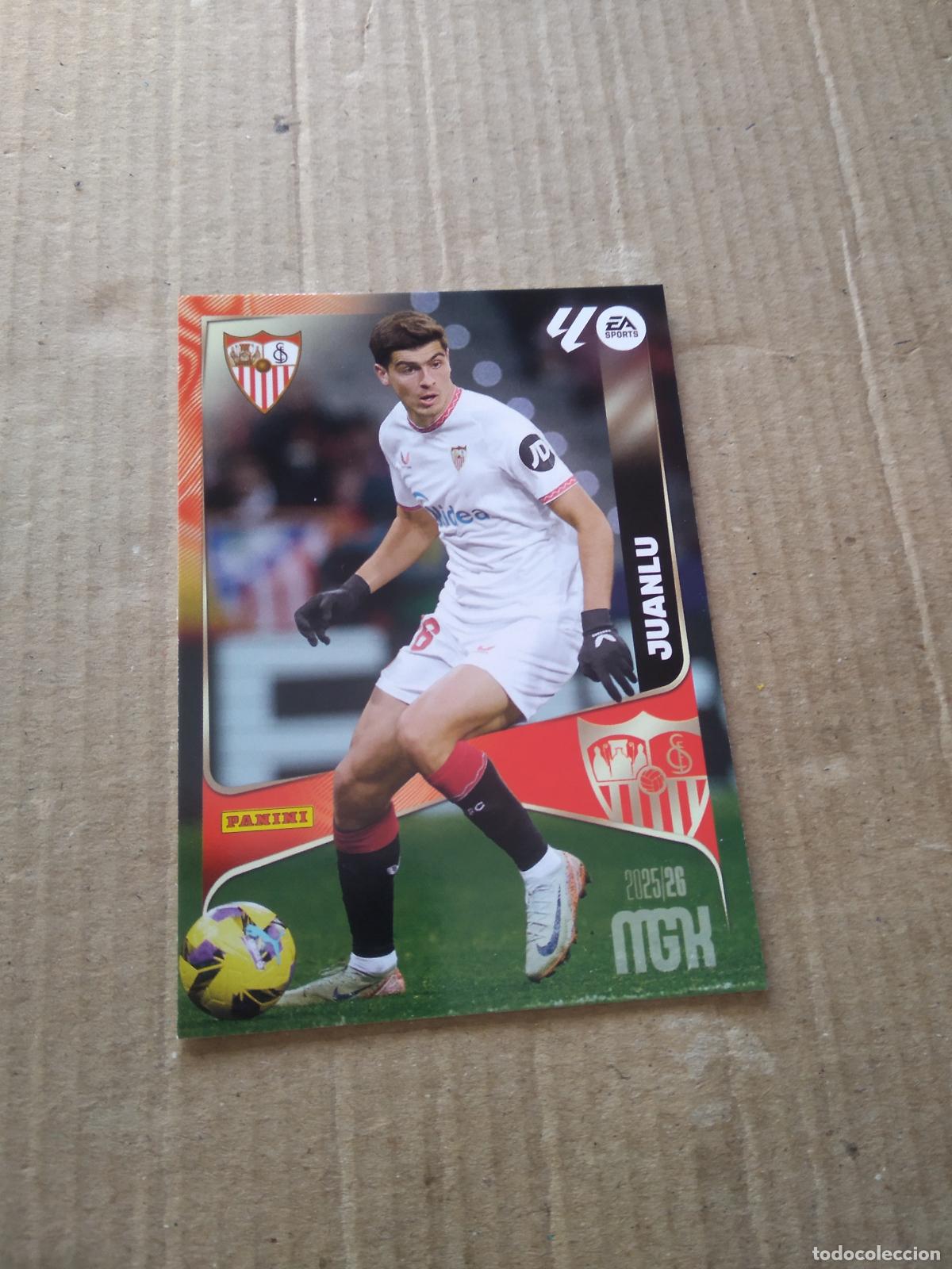 Fu&szlig;ball-Sticker: 329 JUANLU SEVILLA CROMO FUTBOL PANINI LIGA MGKS 25-26 MEGACRACKS 2025-2026