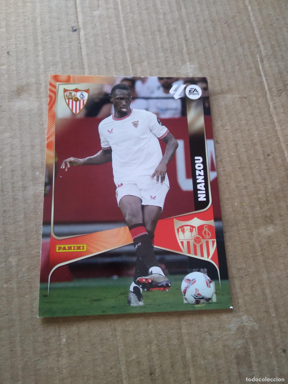 Figurine di Calcio: 332 NIANZOU SEVILLA CROMO FUTBOL PANINI LIGA MGKS 25-26 MEGACRACKS 2025-2026