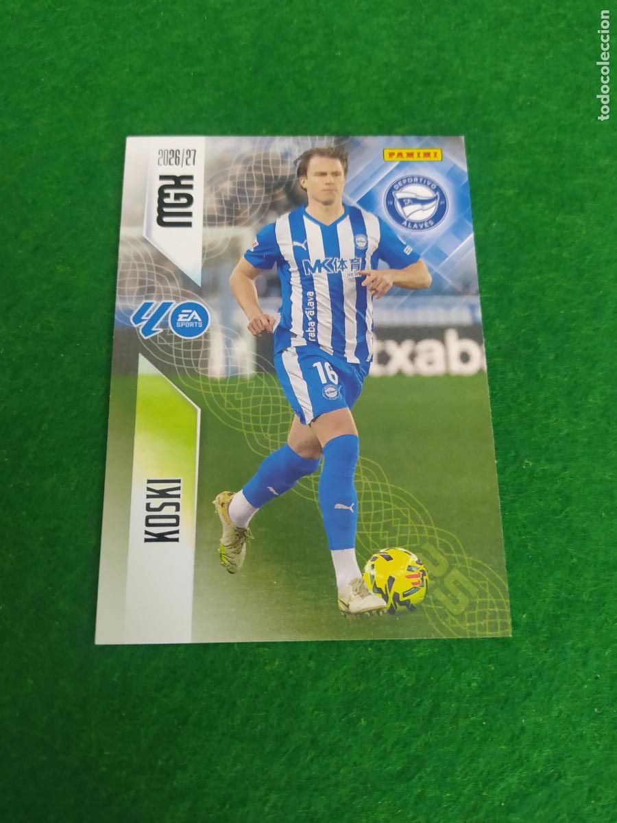 Football Stickers: MEGACRACKS 2026 2027 MGK 26 27 NUEVO - DEPORTIVO ALAVES N&ordm; 24 KOSKI