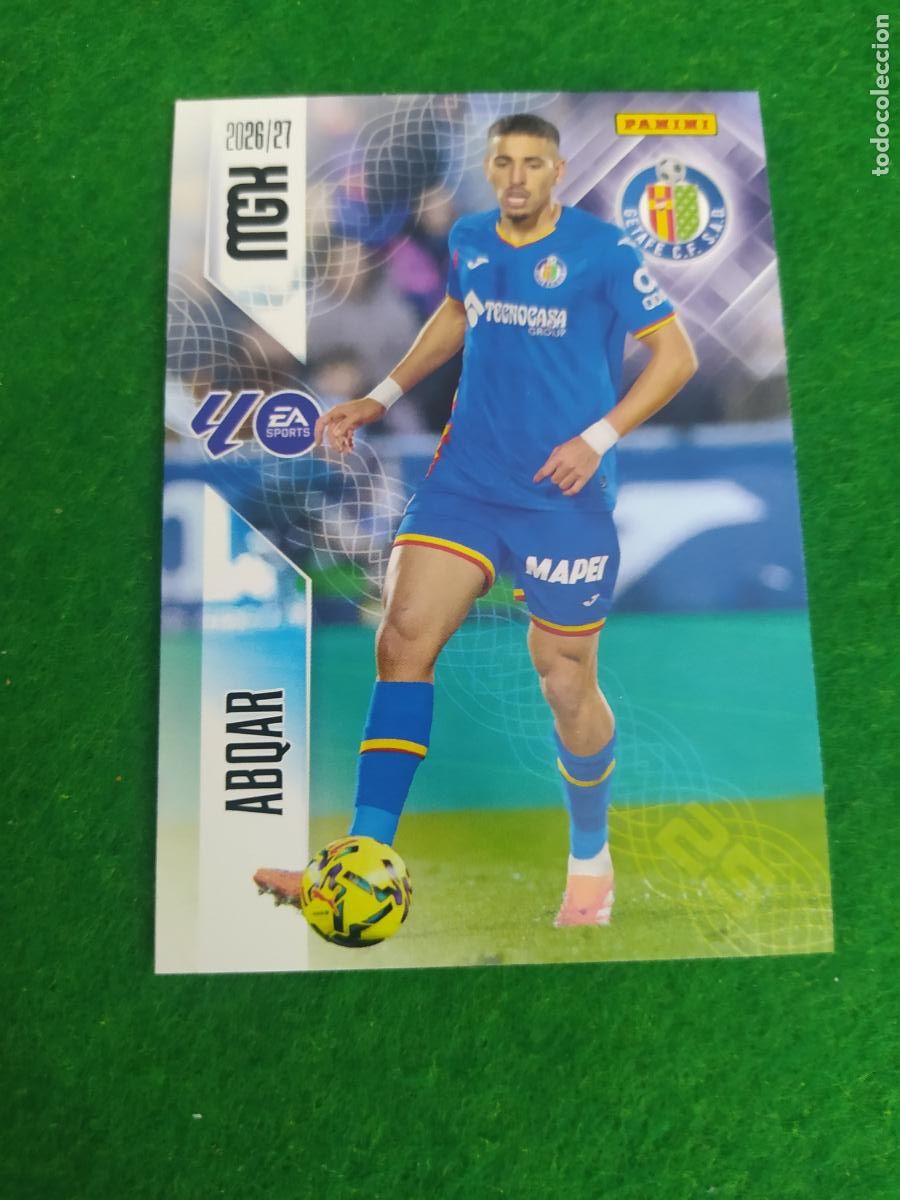 Football Stickers: MEGACRACKS 2026 2027 MGK 26 27 NUEVO - GETAFE N&ordm; 187 ABQAR
