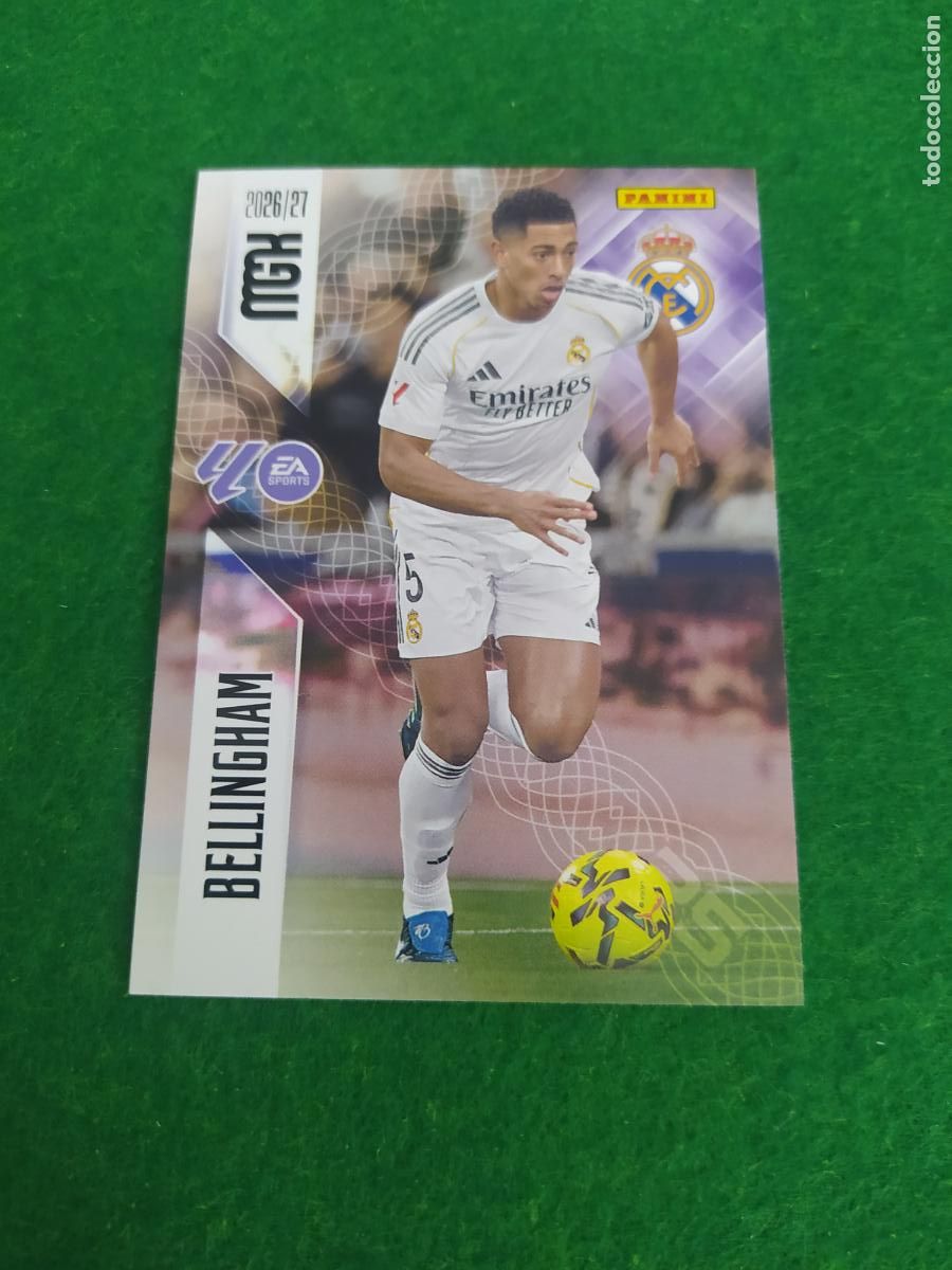 Football Stickers: MEGACRACKS 2026 2027 MGK 26 27 NUEVO - REAL MADRID N&ordm; 228 BELLINGHAM
