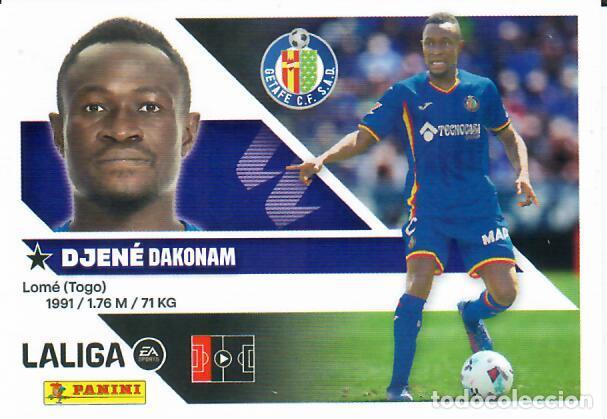 Cromos de f&uacute;tbol: CROMO PANINI LIGA ESTE 26 27 - N&ordm; 6 - DJEN&Eacute; - GETAFE