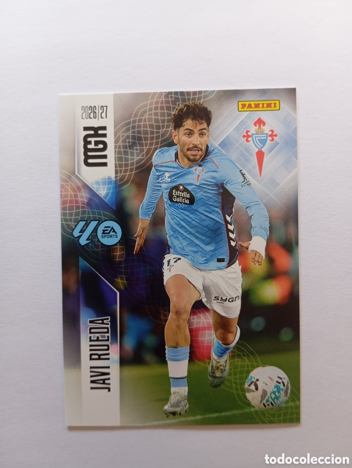 Football Stickers: 112 JAVI RUEDA PANINI MEGACRACKS 26 27