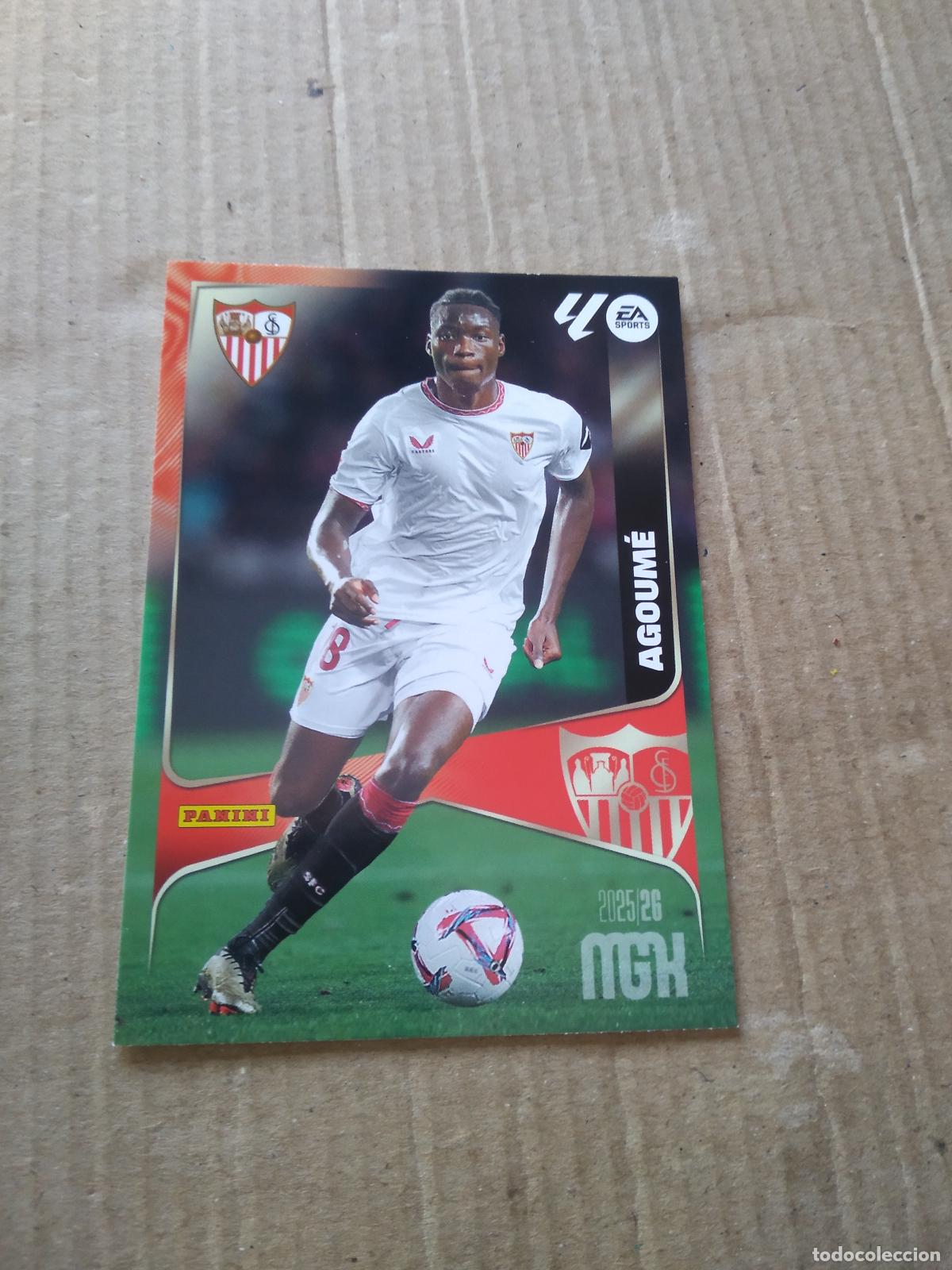 Football Stickers: 336 AGOUME SEVILLA CROMO FUTBOL PANINI LIGA MGKS 25-26 MEGACRACKS 2025-2026