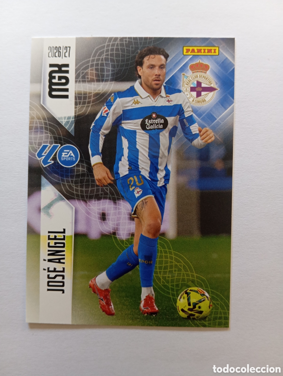 Cromos de f&uacute;tbol: 139 JOSE ANGEL PANINI MEGACRACKS 26 27