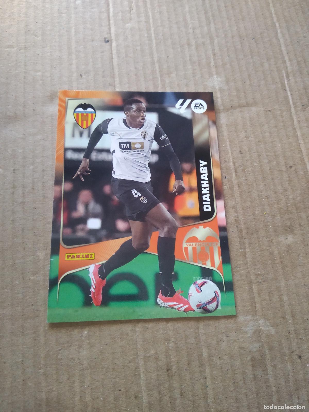 Cromos de f&uacute;tbol: 349 DIAKHABY VALENCIA CROMO FUTBOL PANINI LIGA MGKS 25-26 MEGACRACKS 2025-2026