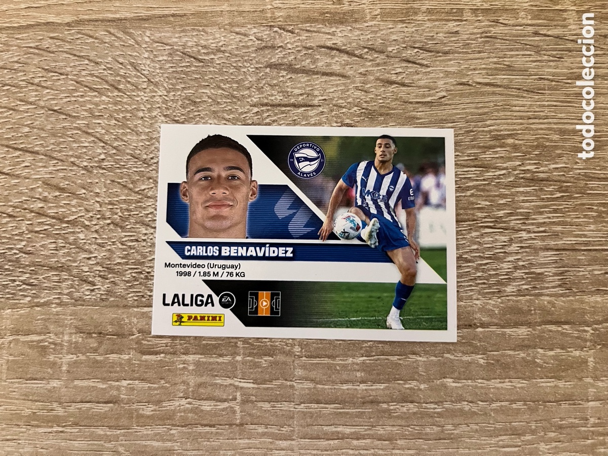 Cromos de f&uacute;tbol: 11 BENAVIDEZ LIGA ESTE EDICIONES ESTE 2026 2027 26 27 ALAV&Eacute;S