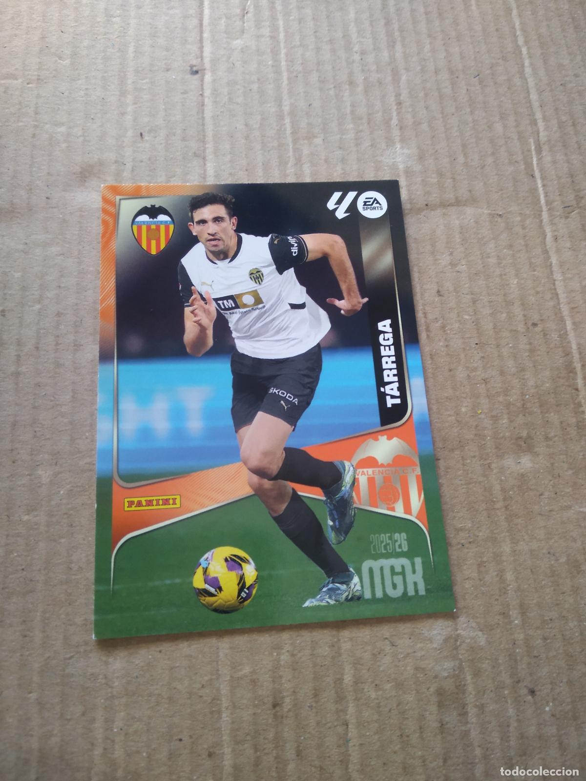 Cromos de f&uacute;tbol: 350 TARREGA VALENCIA CROMO FUTBOL PANINI LIGA MGKS 25-26 MEGACRACKS 2025-2026