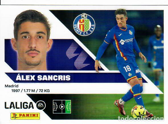 Cromos de f&uacute;tbol: CROMO PANINI LIGA ESTE 26 27 - N&ordm; 17 - &Aacute;LEX SANCRIS - GETAFE