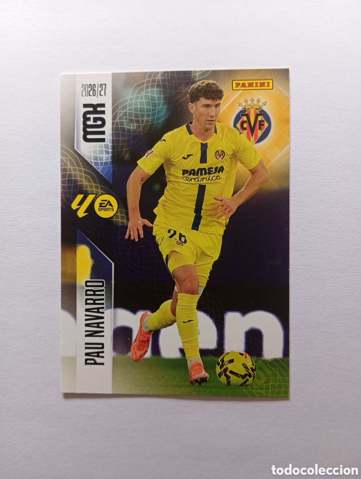 Cromos de f&uacute;tbol: 365 PAU NAVARRO PANINI MEGACRACKS 26 27