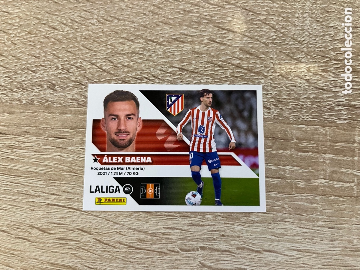 Cromos de f&uacute;tbol: 15 ALEX BAENA LIGA ESTE EDICIONES ESTE 2026 2027 26 27 ATL&Eacute;TICO DE MADRID