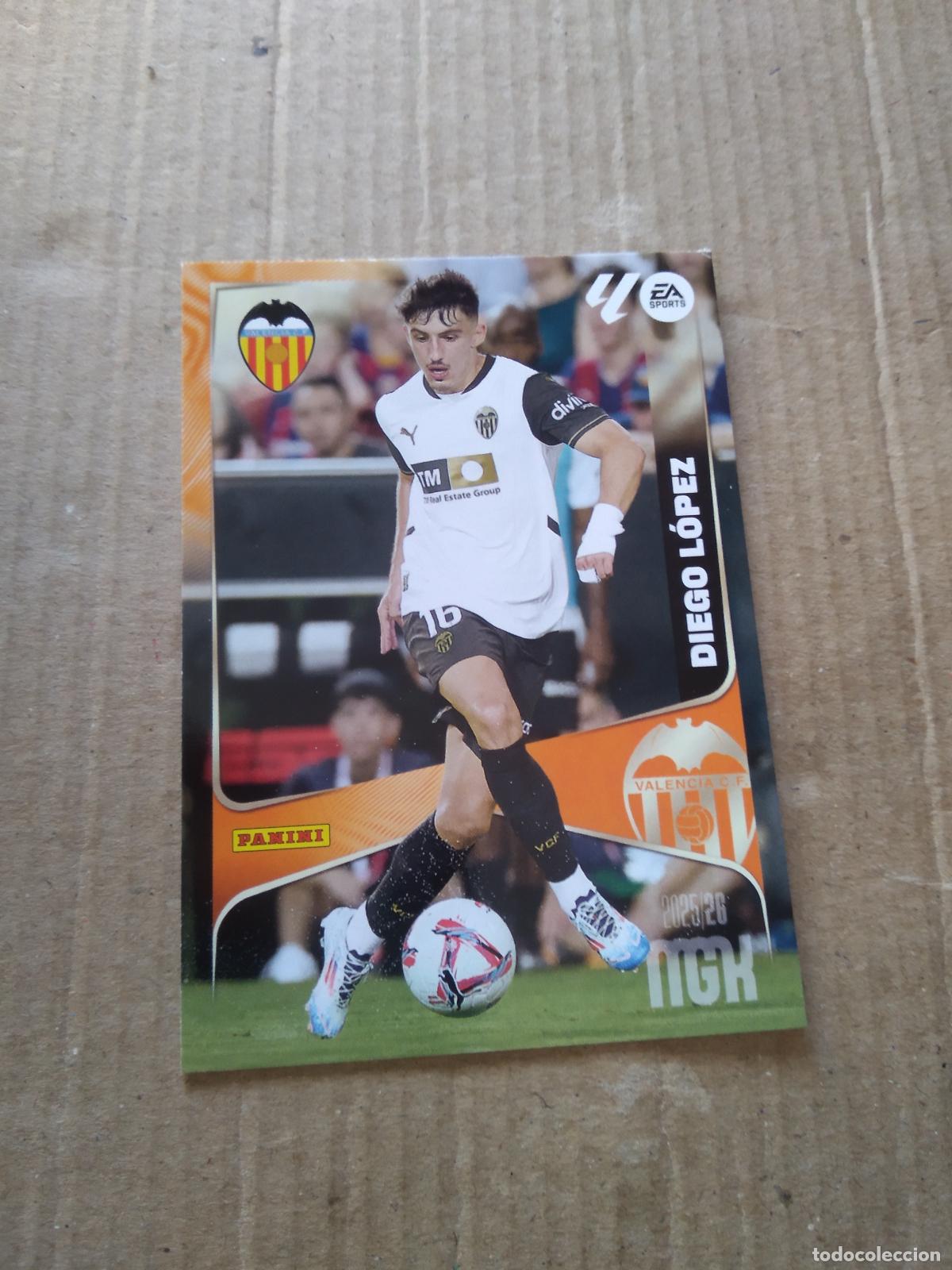 Cromos de f&uacute;tbol: 359 DIEGO LOPEZ VALENCIA CROMO FUTBOL PANINI LIGA MGKS 25-26 MEGACRACKS 2025-2026