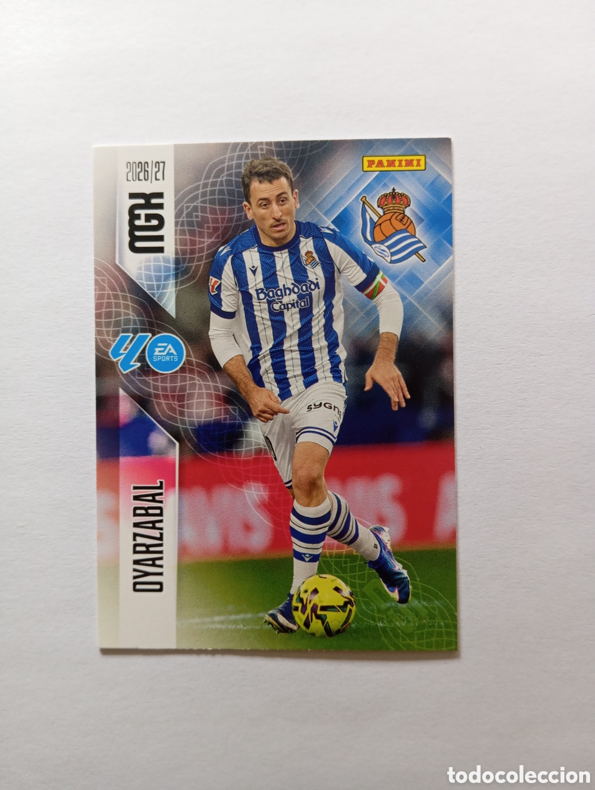 Football Stickers: 324 OYARZABAL PANINI MEGACRACKS 26 27
