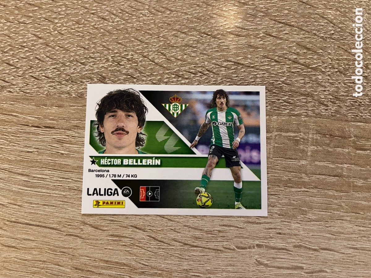 Football Stickers: 5 B BELLERIN LIGA ESTE EDICIONES ESTE 2026 2027 26 27 REAL BETIS
