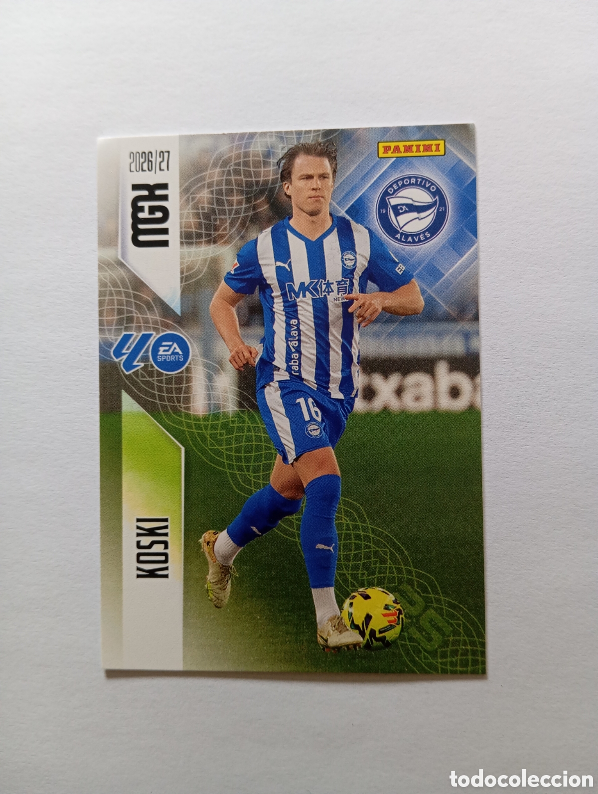 Football Stickers: 24 KOSKI PANINI MEGACRACKS 26 27