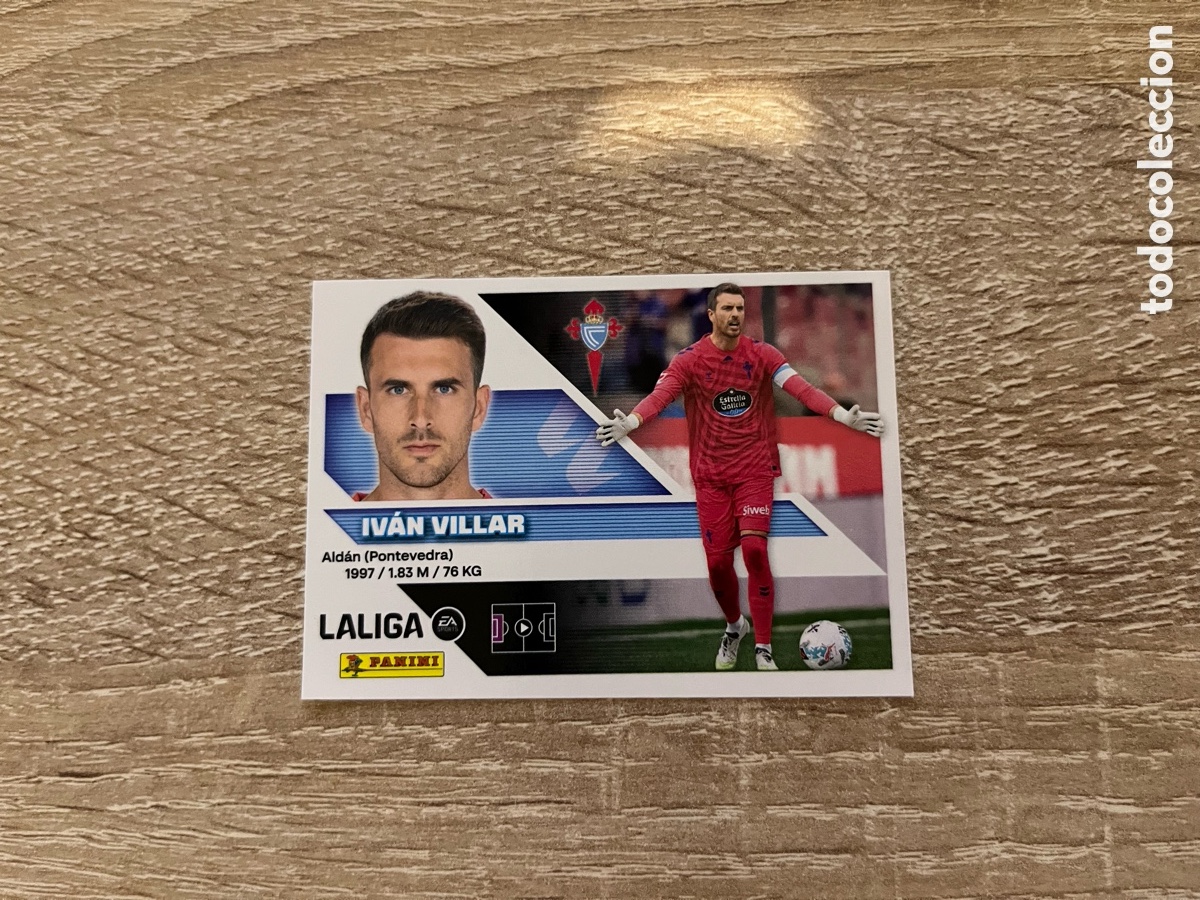 Football Stickers: 4 IV&Aacute;N VILLAR LIGA ESTE EDICIONES ESTE 2026 2027 26 27 CELTA DE VIGO