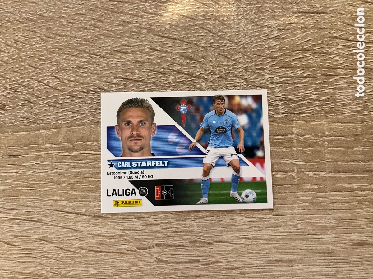 Football Stickers: 8 Starfelt LIGA ESTE EDICIONES ESTE 2026 2027 26 27 CELTA DE VIGO