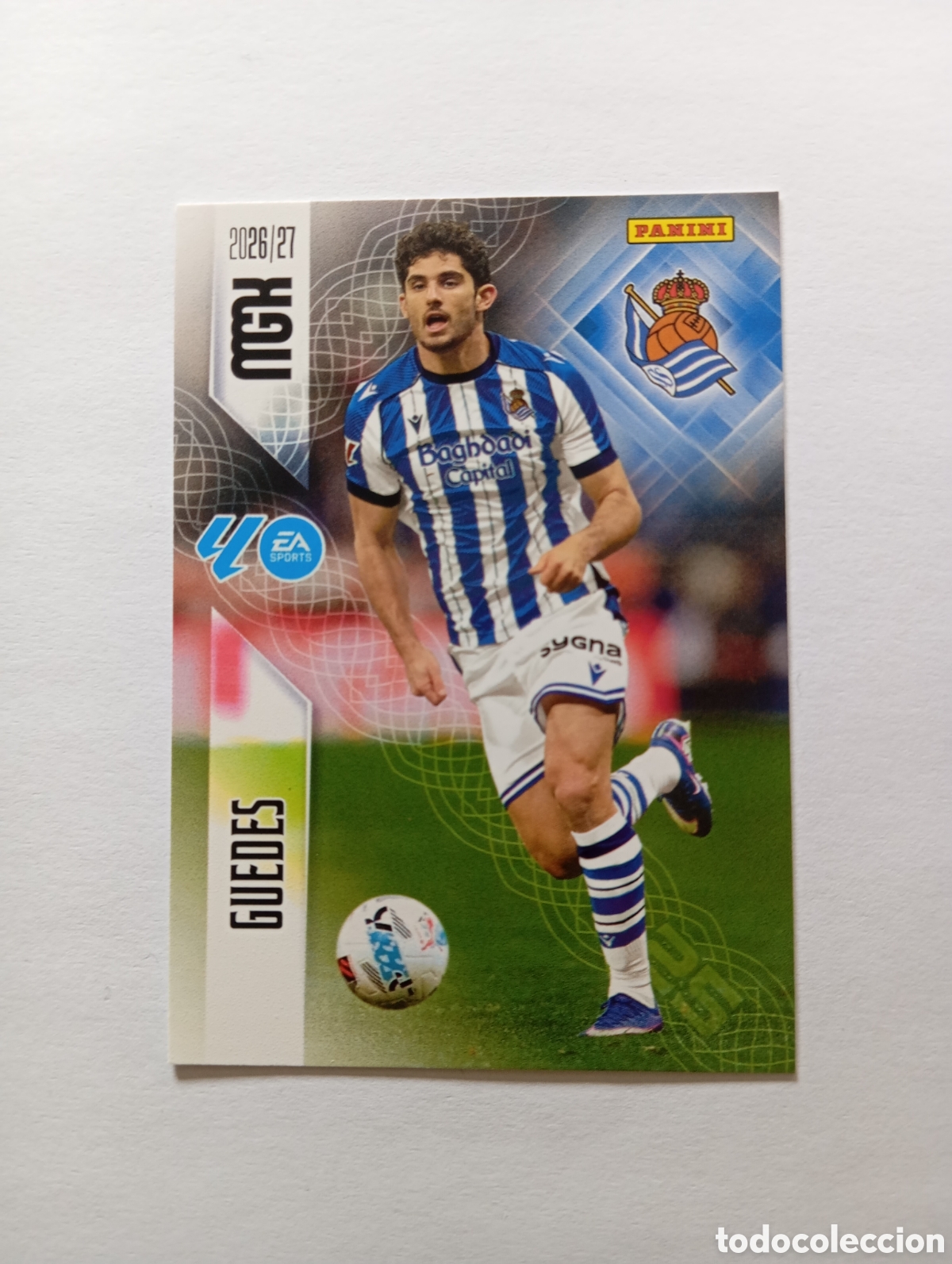 Fu&szlig;ball-Sticker: 322 GUEDES PANINI MEGACRACKS 26 27