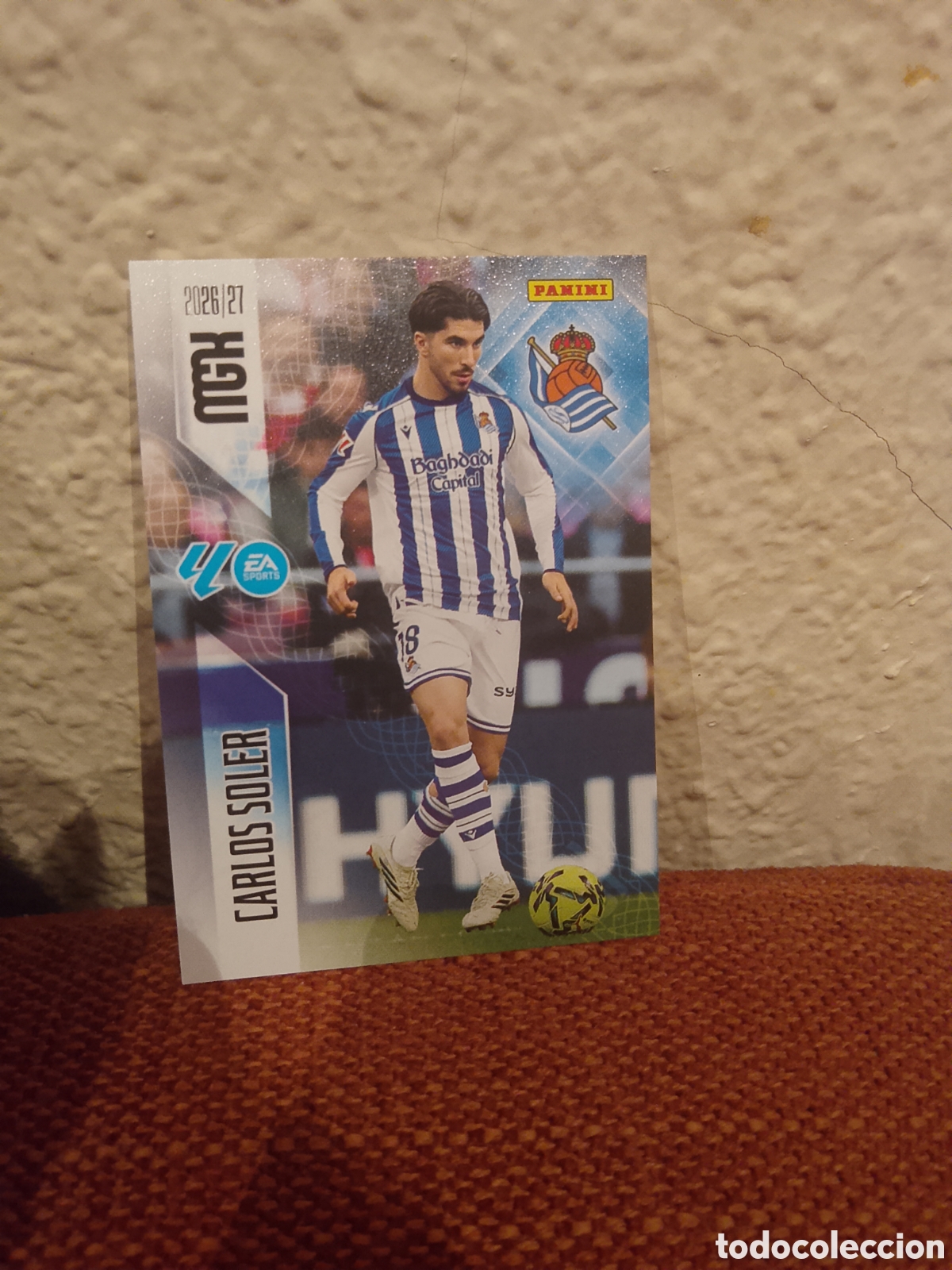 Fu&szlig;ball-Sticker: Carlos Soler 319 Real Sociedad megacracks 26/27 2026 2027