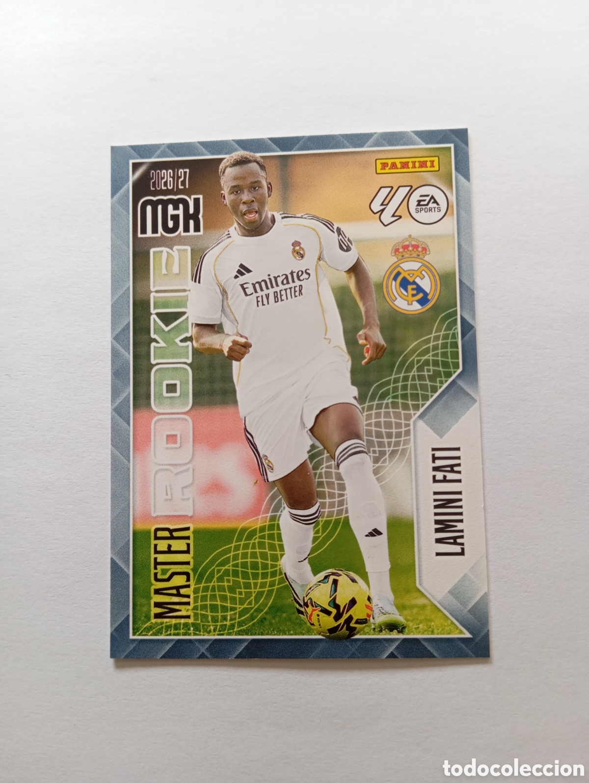 Cromos de f&uacute;tbol: 416 LAMINI FATI MASTER ROOKIE PANINI MEGACRACKS 26 27