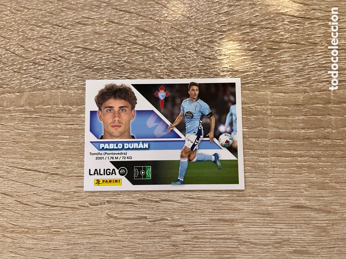 Cromos de f&uacute;tbol: 18 A PABLO DUR&Aacute;N LIGA ESTE EDICIONES ESTE 2026 2027 26 27 CELTA DE VIGO