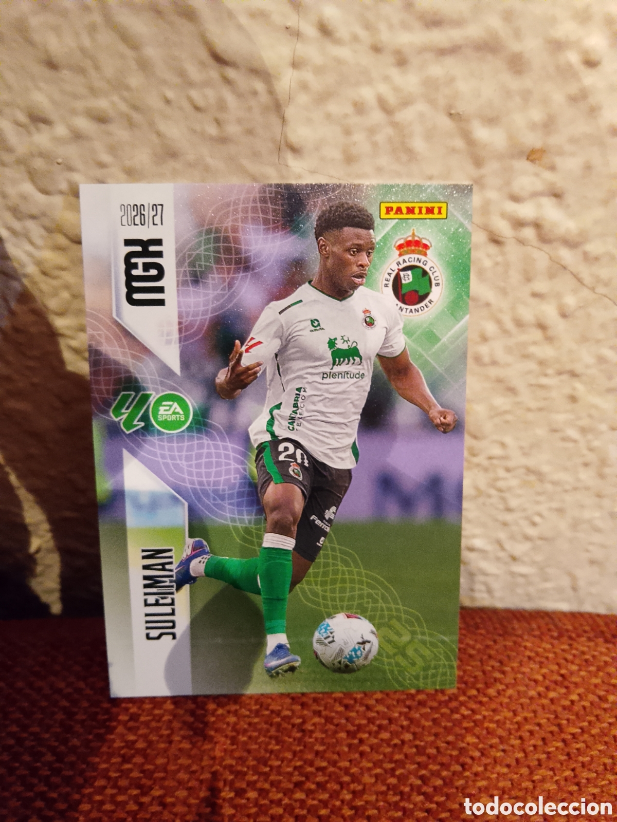 Cromos de f&uacute;tbol: Suleman 284 Racing De Santander megacracks 26/27