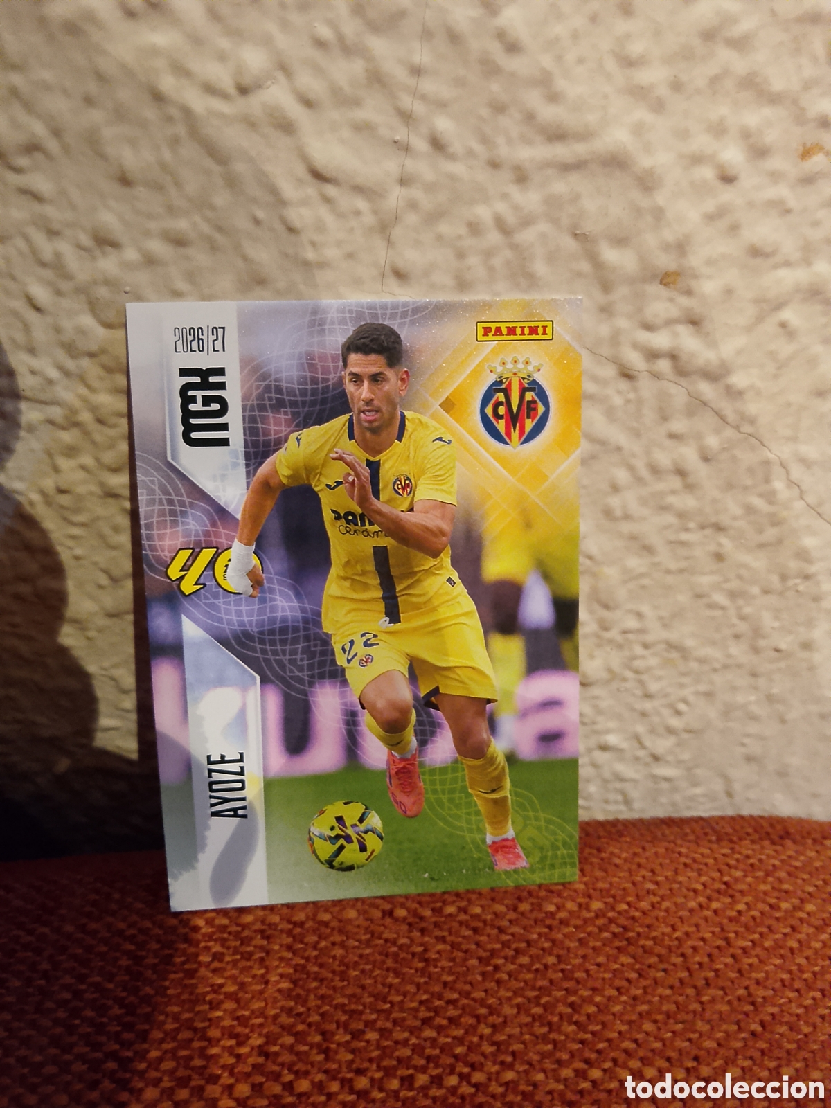 Cromos de f&uacute;tbol: Ayoze 377 Villarreal megacracks 26/27
