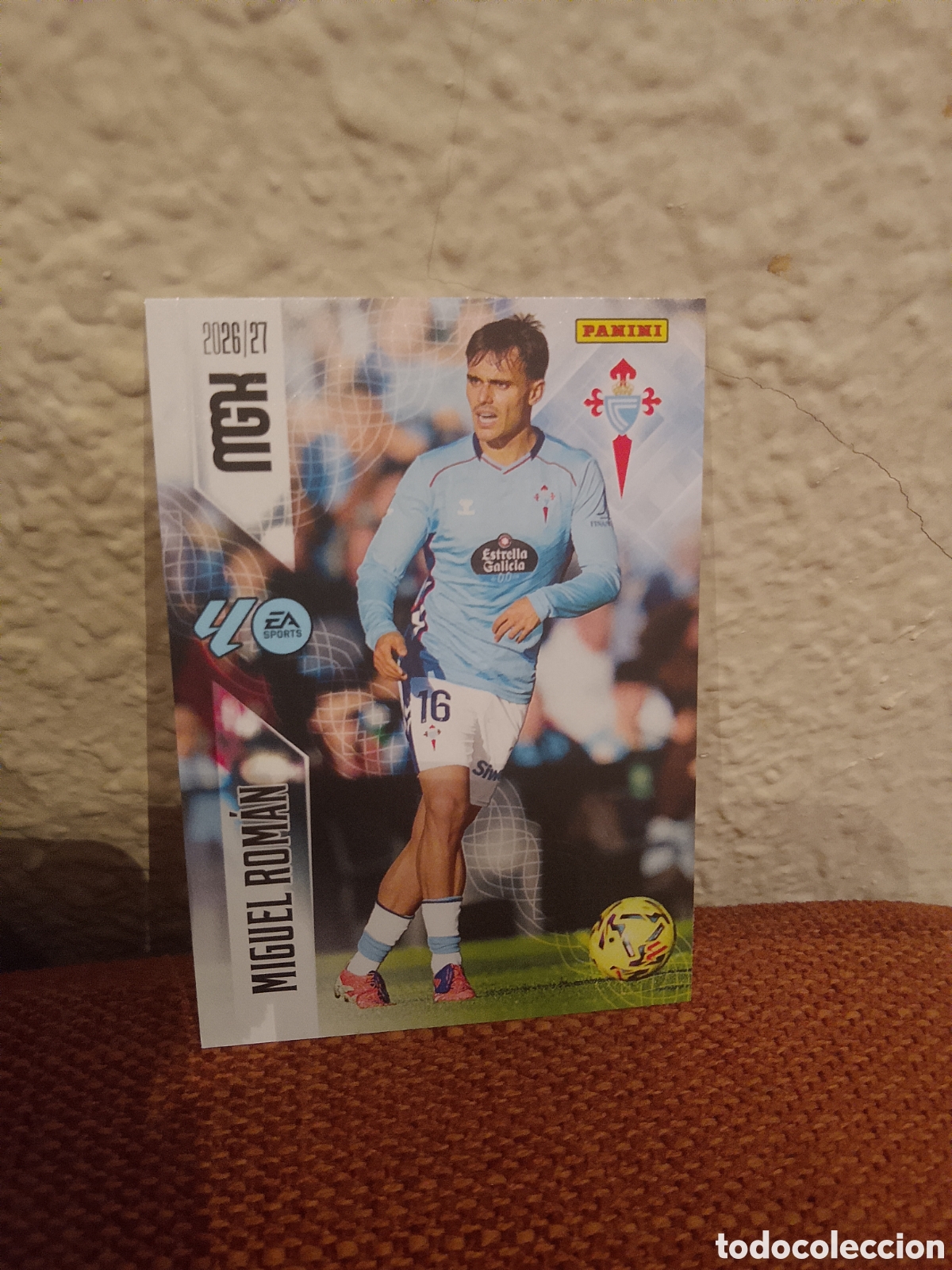 Cromos de f&uacute;tbol: Miguel Rom&aacute;n 119 Celta megacracks 26/27
