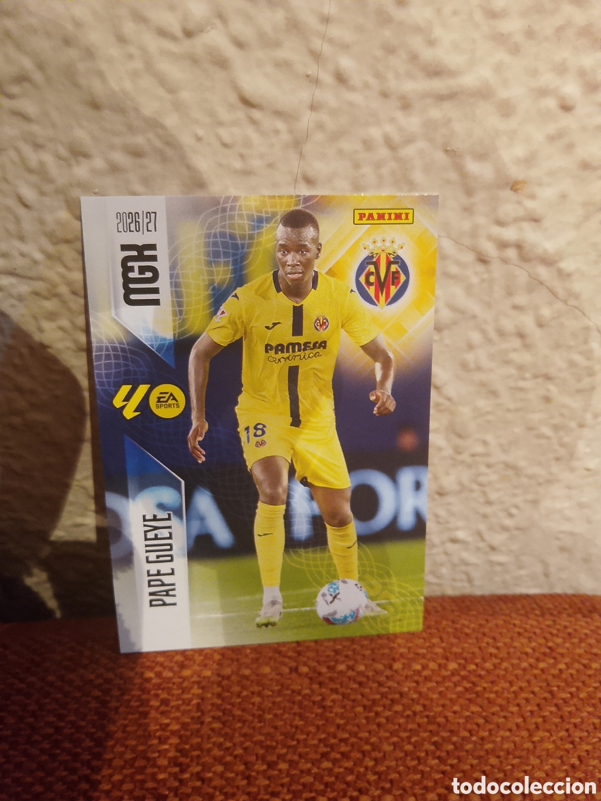 Cromos de f&uacute;tbol: Pape Gueye 372 Villarreal megacracks 26/27