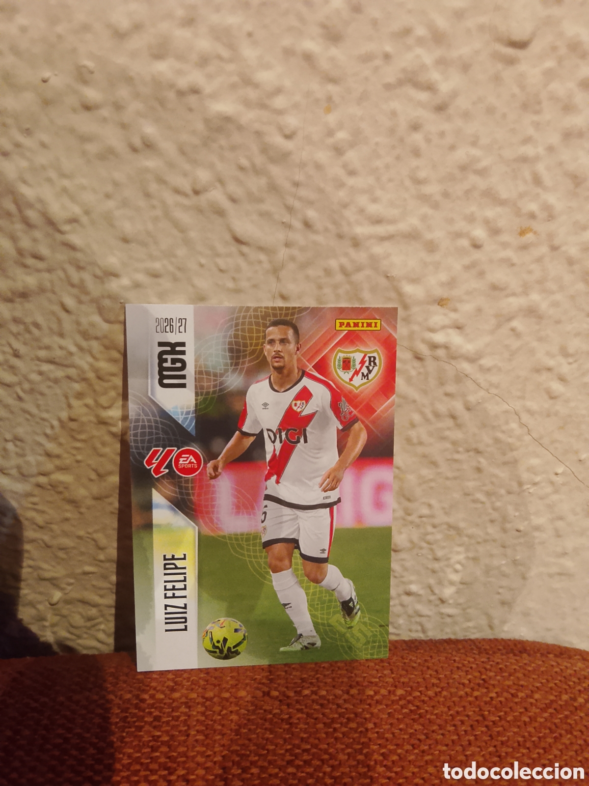 Cromos de f&uacute;tbol: Luiz Felipe 296 Rayo Vallecano megacracks 26/27